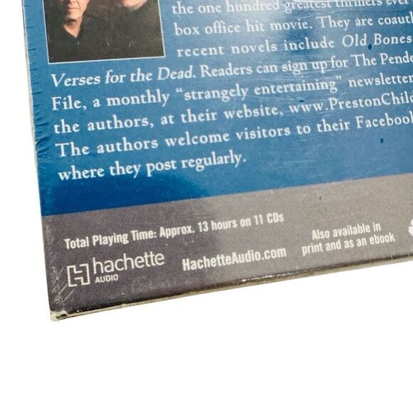 Crooked River by Preston & Child (CD, 2020, Unabridged) New / Sealed - Picture 3 of 4